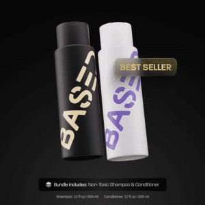 Shampoo & Conditioner Set | Deep Clean + Hydrate | Soothes Scalp, Boosts Volume | Fresh Peppermint | Non-Toxic | 12oz Each